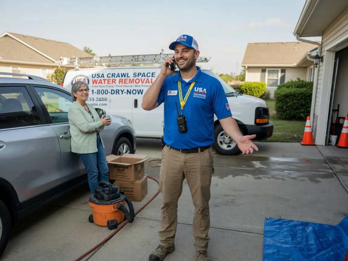 Crawl Space Water Removal Saltillo, TN FAQs